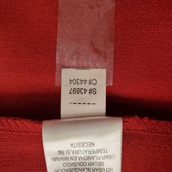 Sandra Darren Women’s Ruffle Front V-Neck Cap Sleeve Sheath Dress Size 8 - Picture 10 of 13